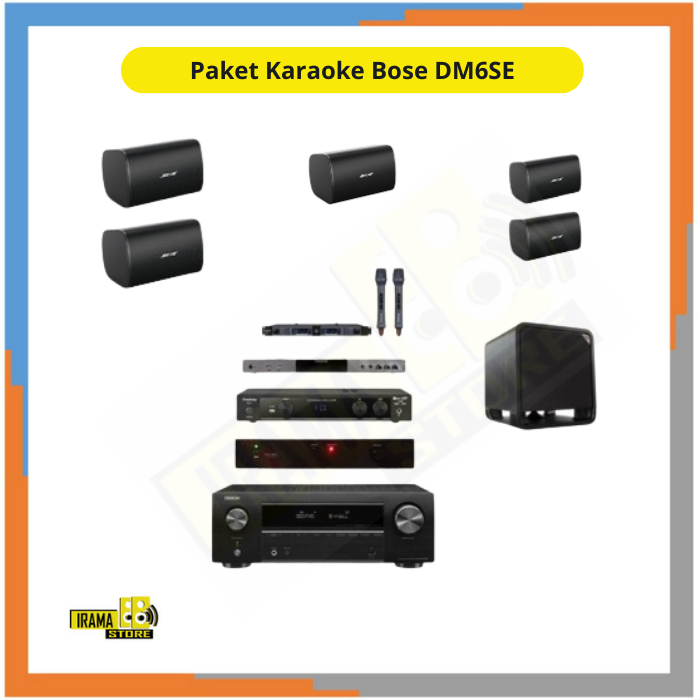 Paket Karaoke dan Home Theater Speaker Bose DM6SE B